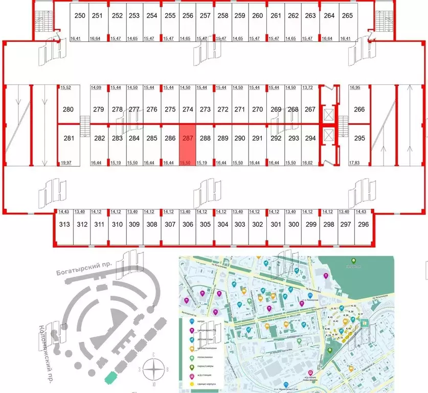 Гараж в Санкт-Петербург Коломяжский просп., 13к2 (16 м) - Фото 0