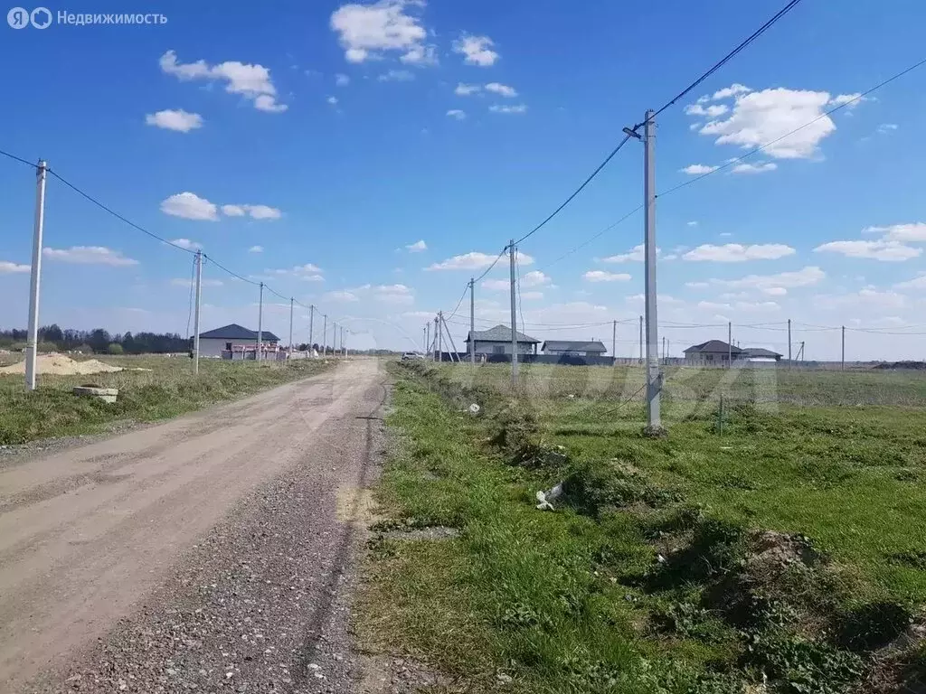 Участок в Тюменский район, село Червишево (8.7 м) - Фото 1