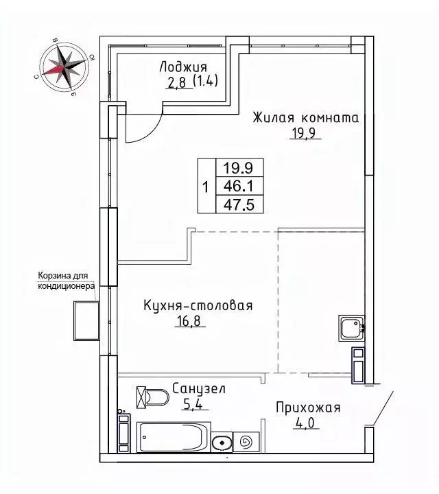 1-к кв. Приморский край, Надеждинский район, пос. Новый ул. Ленина, ... - Фото 0