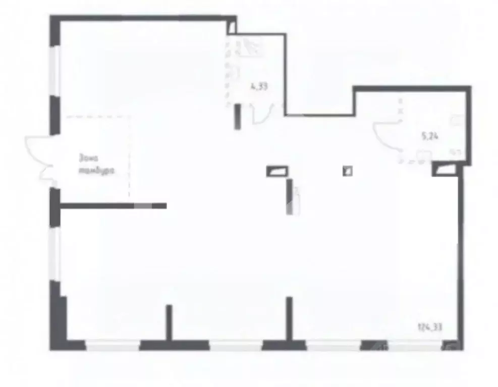 Торговая площадь в Москва ул. Любучанская, 1 (134 м) - Фото 2