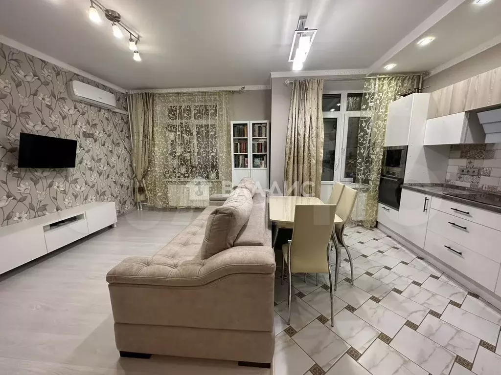 2-к. квартира, 45,6 м, 4/8 эт. - Фото 1
