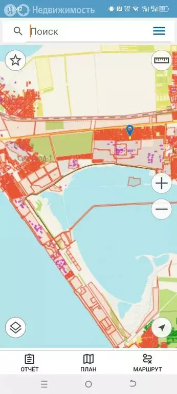 Участок в Саки, Заводская улица, 84Б (4 м) - Фото 0