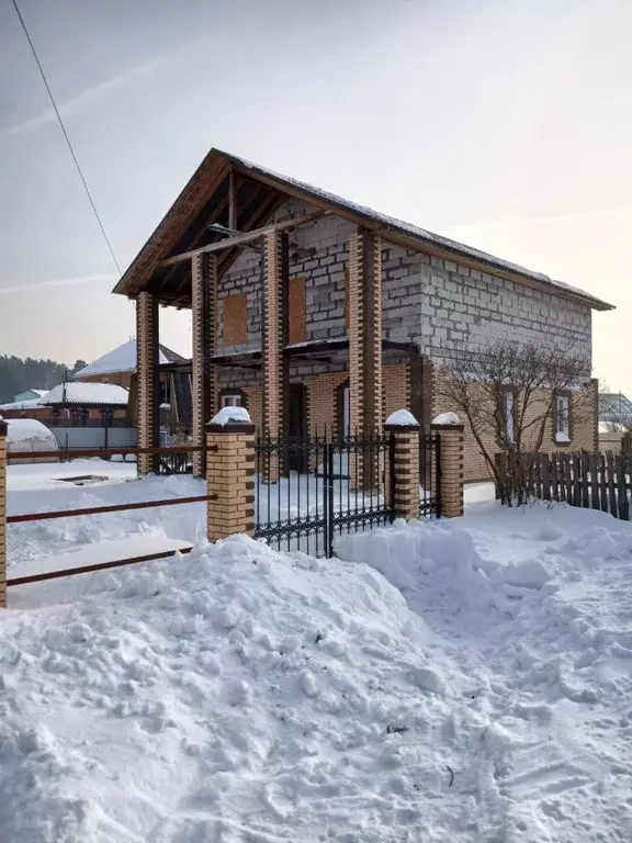 Дом в Томская область, Томск пос. Сосновый Бор, ул. 1-я Лесная, 62 ... - Фото 1