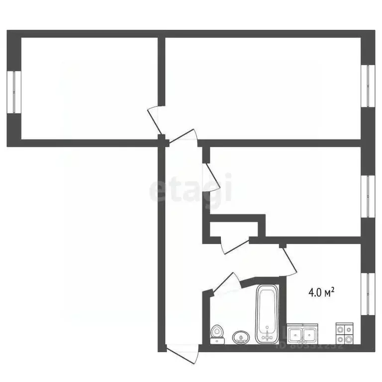 3-к кв. Ставропольский край, Георгиевск ул. Кочубея (57.4 м) - Фото 0