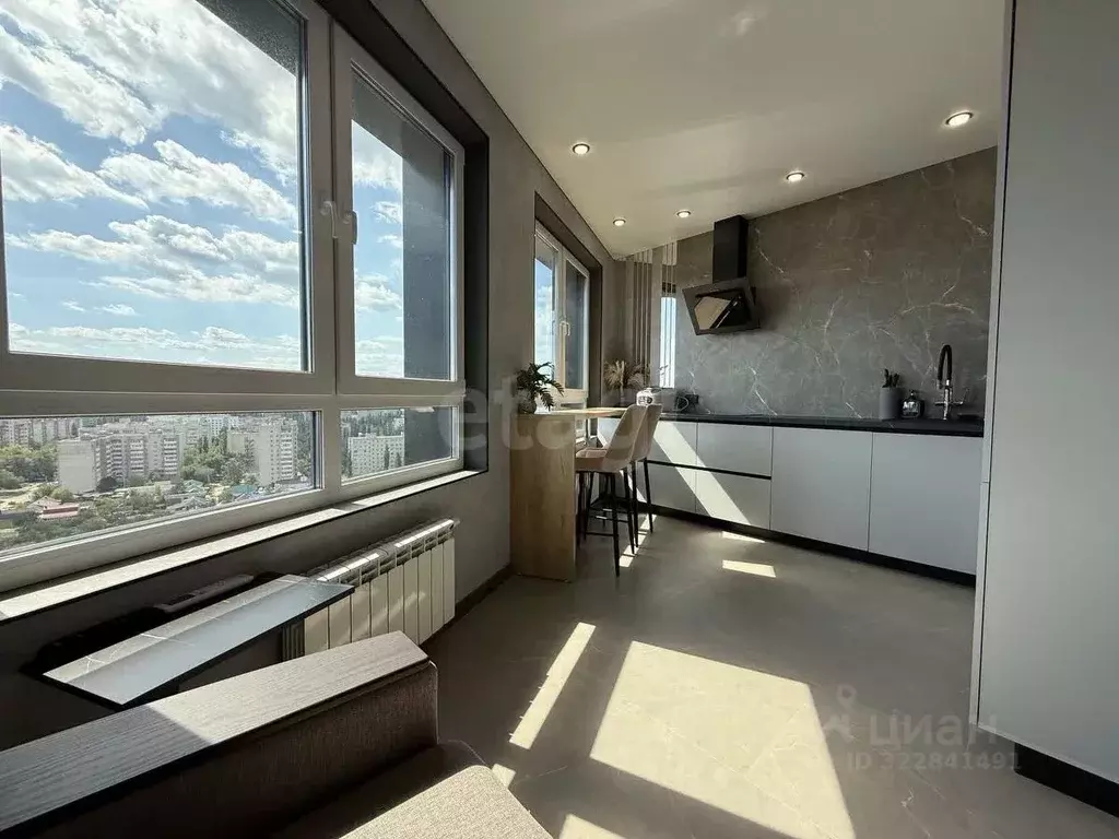 1-к кв. Воронежская область, Воронеж наб. Чуева, 7 (38.4 м) - Фото 1