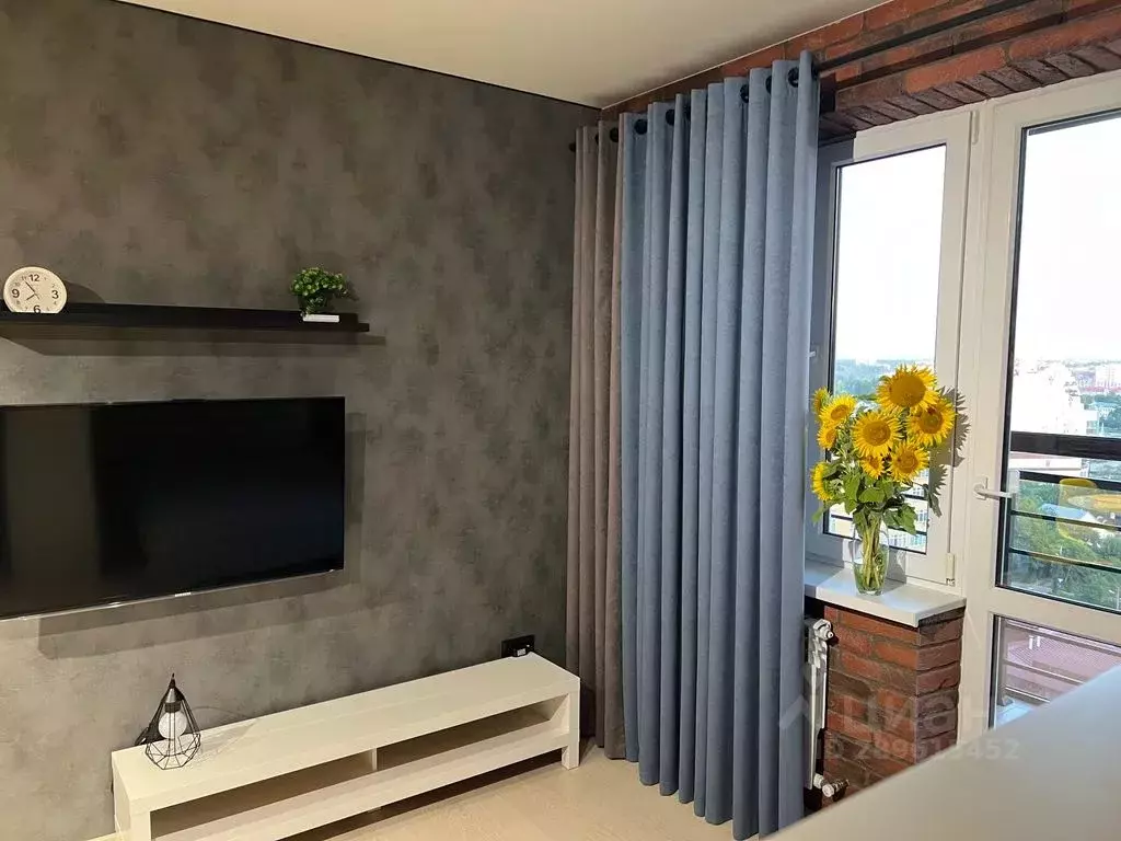 Студия Липецкая область, Липецк Нижняя Логовая ул., 11 (34.0 м) - Фото 2