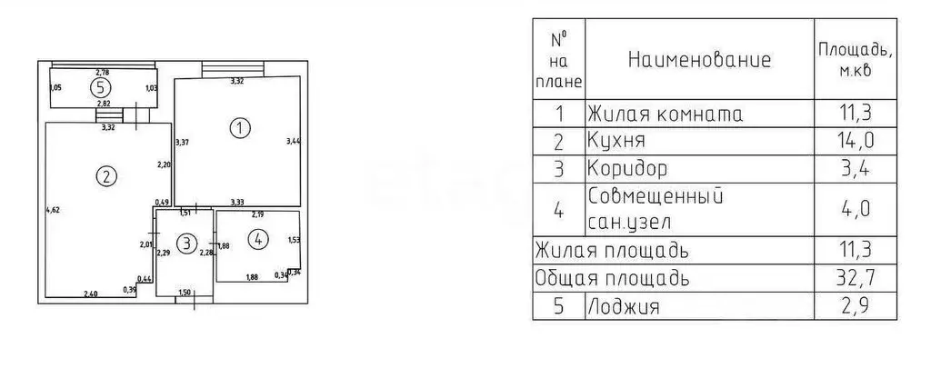 1-комнатная квартира: Москва, Производственная улица, 4А (35.6 м) - Фото 0