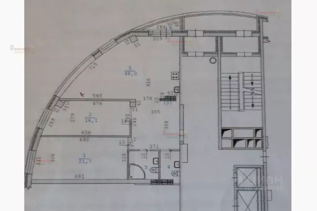3-к кв. Свердловская область, Екатеринбург ул. Николая Никонова, 8 ... - Фото 2