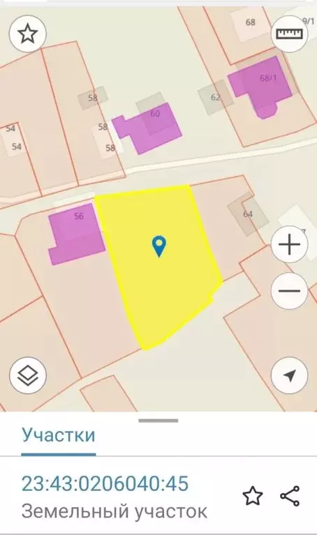 Участок в Краснодарский край, Краснодар ул. Киевская, 68 (9.43 сот.) - Фото 1