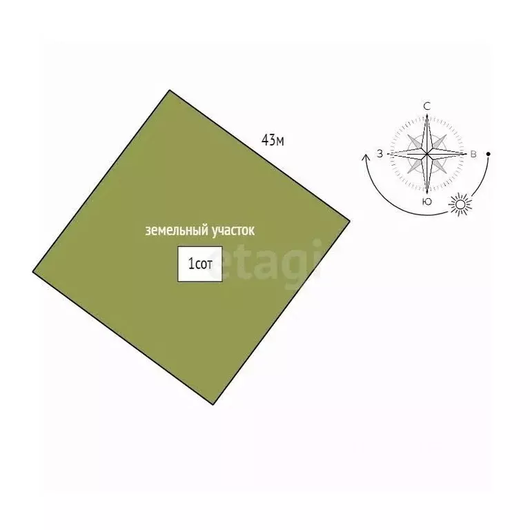 Участок в Ленинградская область, Лужский район, Заклинское с/пос, д. ... - Фото 2