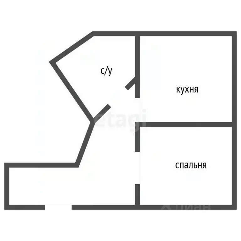 1-к кв. Воронежская область, Воронеж бул. Победы, 51а (46.0 м) - Фото 2