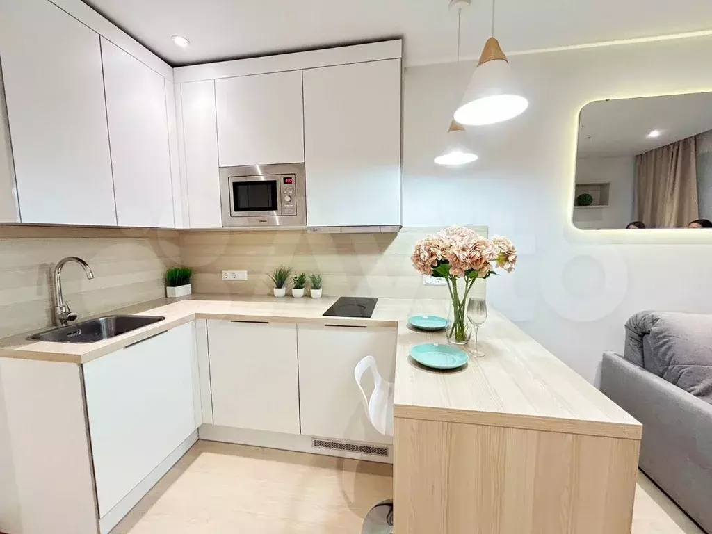 Апартаменты-студия, 25 м, 5/10 эт. - Фото 0