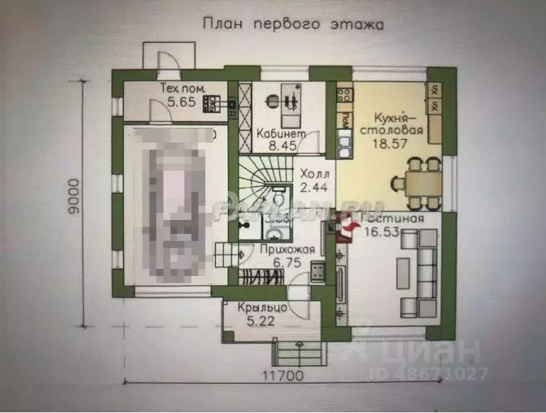 Дом в Сахалинская область, Анивский городской округ, с. Мицулевка ул. ... - Фото 1