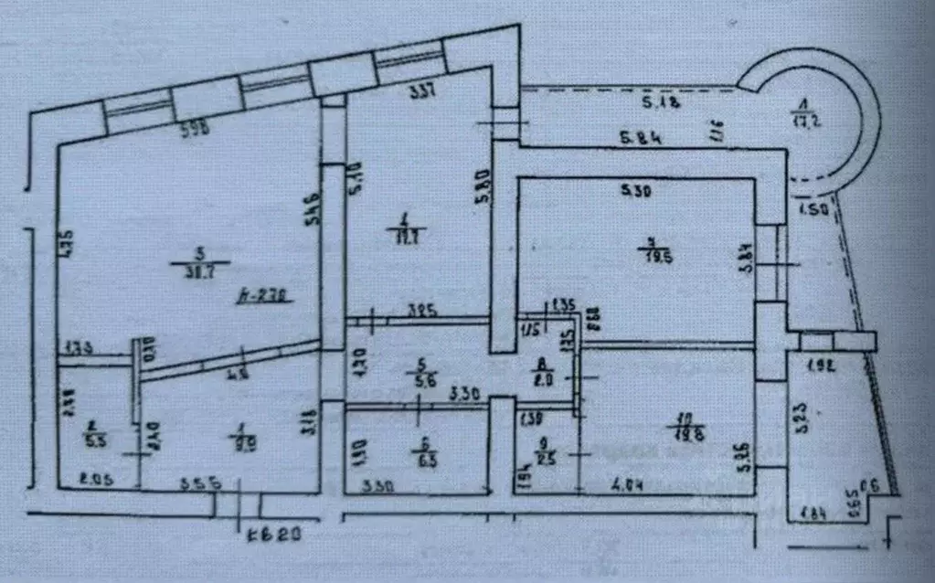 3-к кв. башкортостан, уфа ул. менделеева, 140/1 (120.0 м) - Фото 1