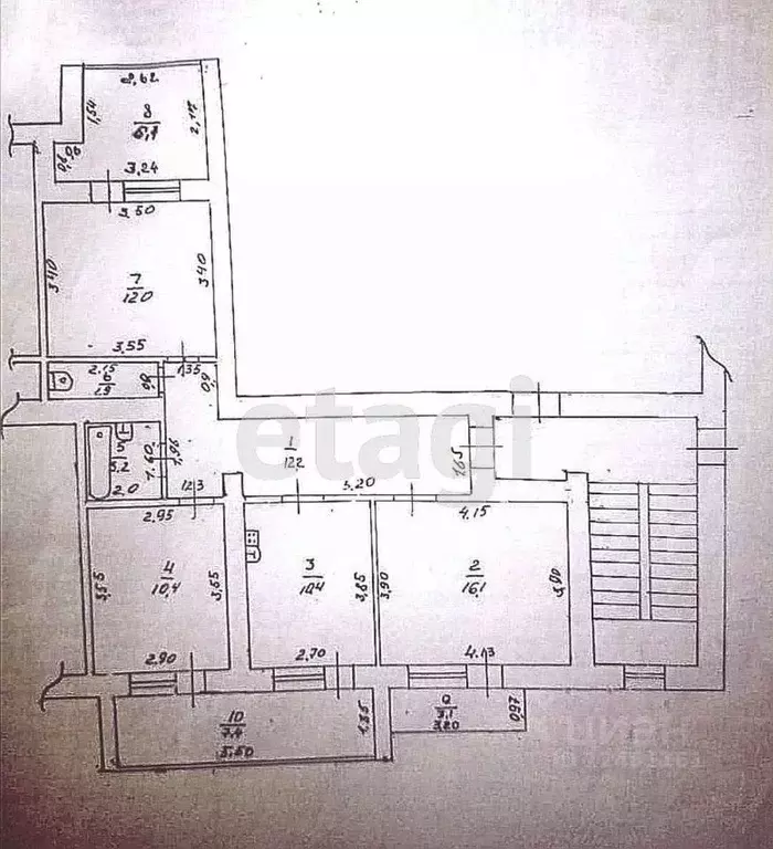 3-к кв. Краснодарский край, Анапа ул. Ленина, 189 (66.4 м) - Фото 2