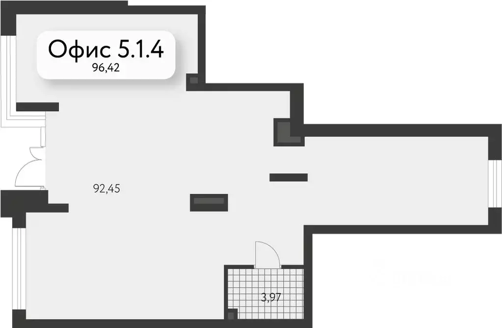 Офис в Свердловская область, Екатеринбург Академический мкр, 3-й кв-л, ... - Фото 1