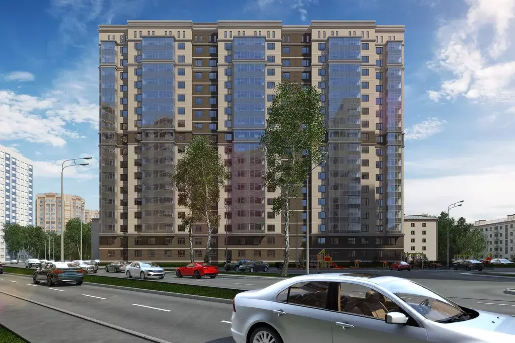 1-к квартира, 37.44 м - Фото 1