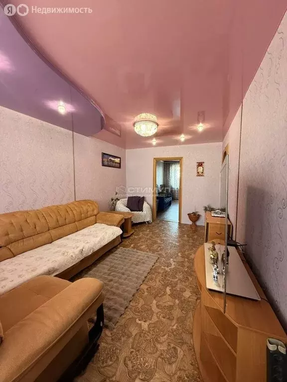 3-комнатная квартира: Комсомольск-на-Амуре, улица Гамарника, 37к6 ... - Фото 1