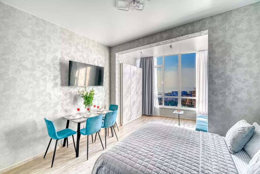 Студия Краснодарский край, Сочи Виноградная ул., 195/1 (30.0 м) - Фото 1