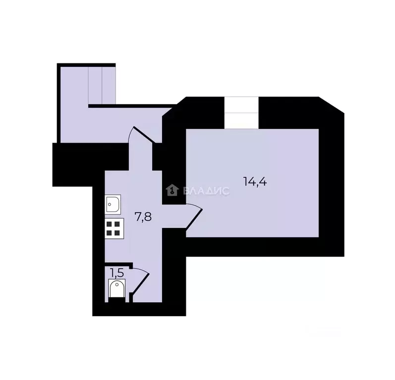 Помещение свободного назначения в Санкт-Петербург Захарьевская ул., 9 ... - Фото 2