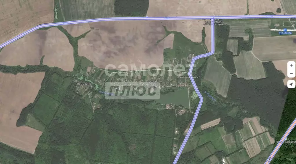 Участок в Калужская область, Бабынинский муниципальный округ, ... - Фото 2