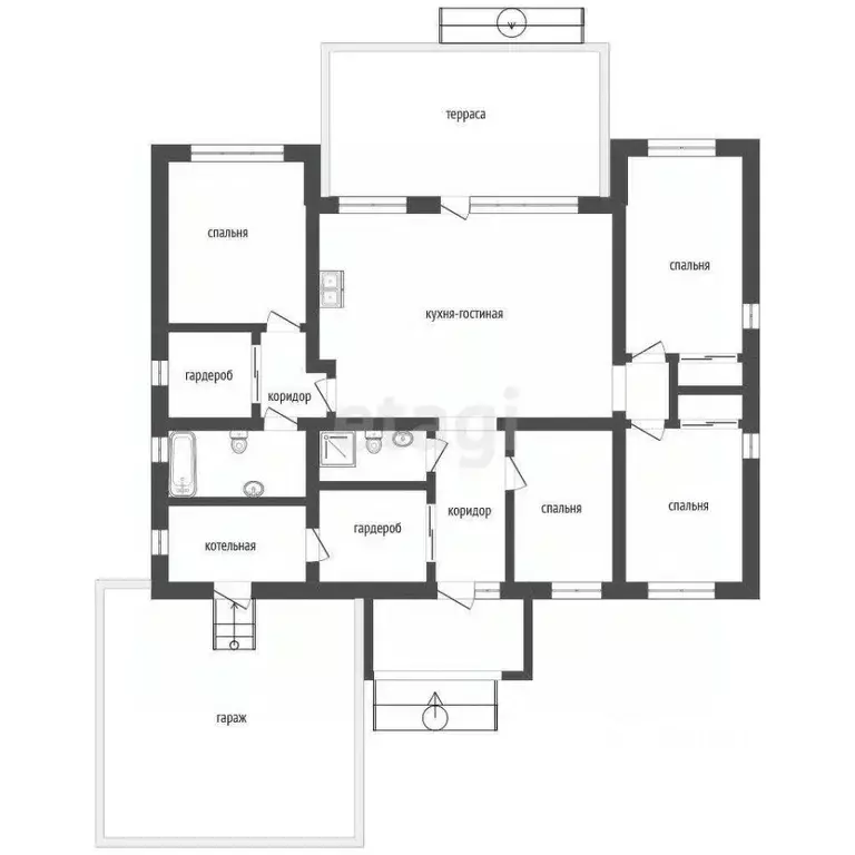 Дом в Московская область, Домодедово Кузьминский кп, 174 (144 м) - Фото 1