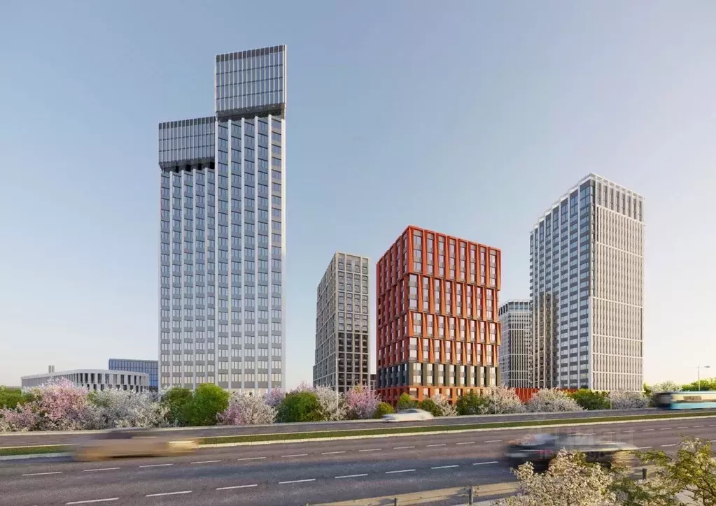 1-к кв. Татарстан, Казань Лето жилой комплекс (35.6 м) - Фото 1