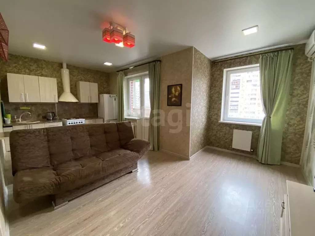 Студия Краснодарский край, Краснодар ул. Командорская, 5/3 (30.4 м) - Фото 1