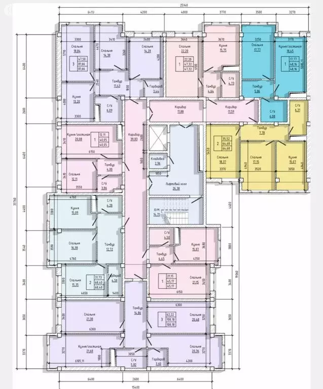 1-комнатная квартира: Нальчик, улица Байсултанова, 35А (40.05 м) - Фото 0