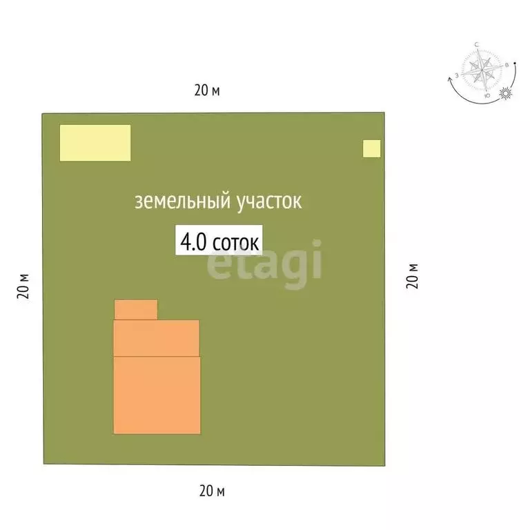 Дом в Станционный сельсовет, СТ Мичуринец (56 м) - Фото 0