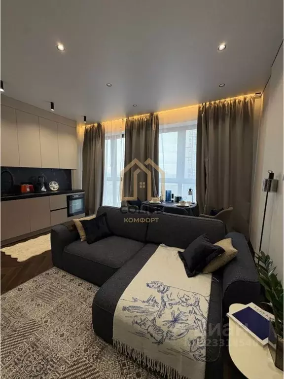 Студия Москва Шелепихинская наб., 40к3 (32.2 м) - Фото 1