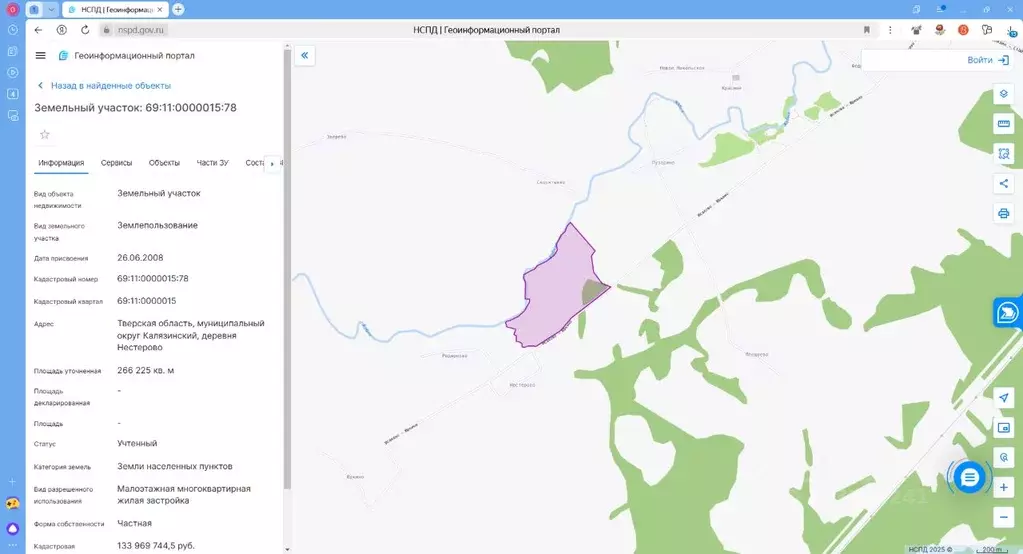 Участок в Тверская область, Калязинский муниципальный округ, д. ... - Фото 1