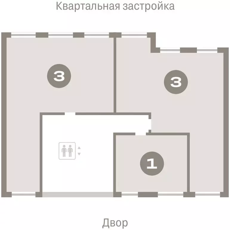 3-комнатная квартира: Новосибирск, Большевистская улица, с49 (90.02 м) - Фото 1