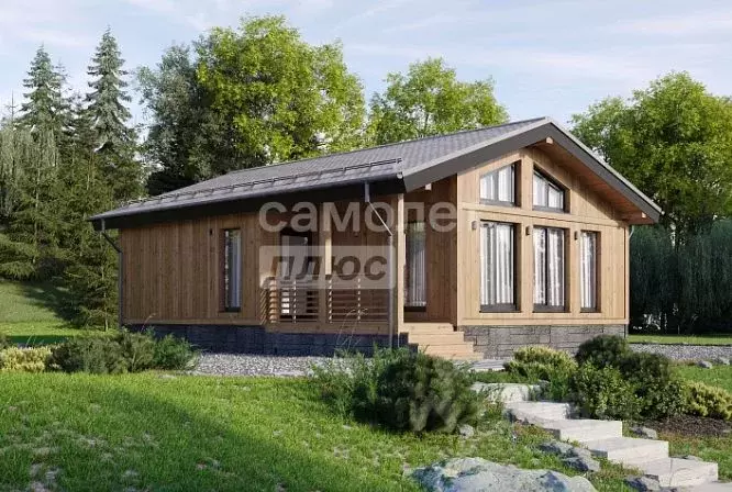 Дом в Курская область, Курский район, Клюквинский сельсовет, Ягодный ... - Фото 1