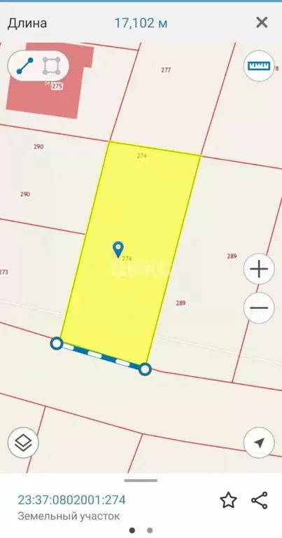 Участок в Краснодарский край, Анапа муниципальный округ, Чембурка хут. ... - Фото 2