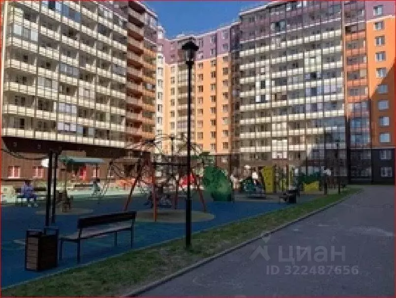 1-к кв. Санкт-Петербург ул. Генерала Кравченко, 3к3 (24.2 м) - Фото 1