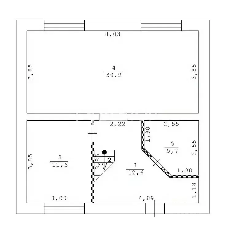 Дом в Костромская область, Кострома ул. Мачтовая (130 м) - Фото 2