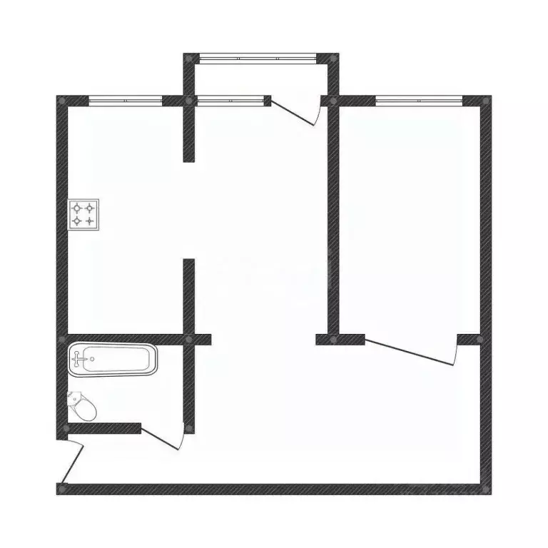 2-к кв. Курганская область, Курган ул. Коли Мяготина, 62 (43.0 м) - Фото 2