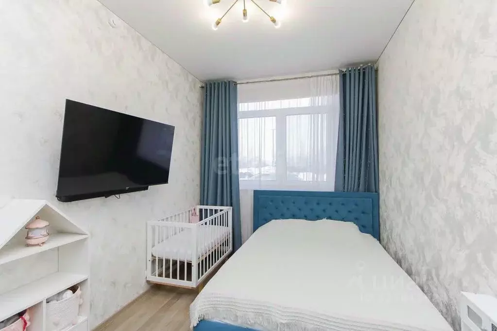 1-к кв. Тюменская область, Тюмень Полевая ул., 117к5 (38.7 м) - Фото 1