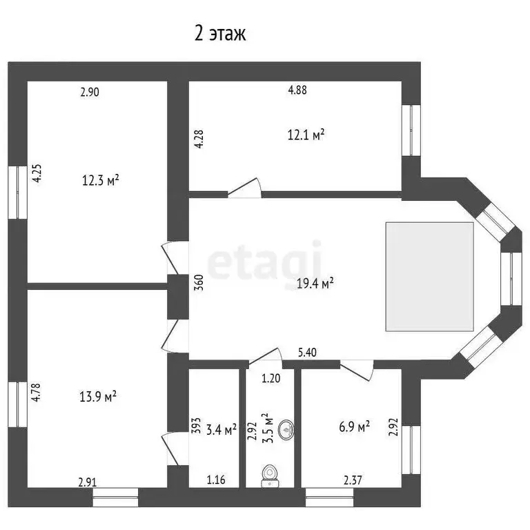 Дом в Московский, улица Энтузиастов (180 м) - Фото 2
