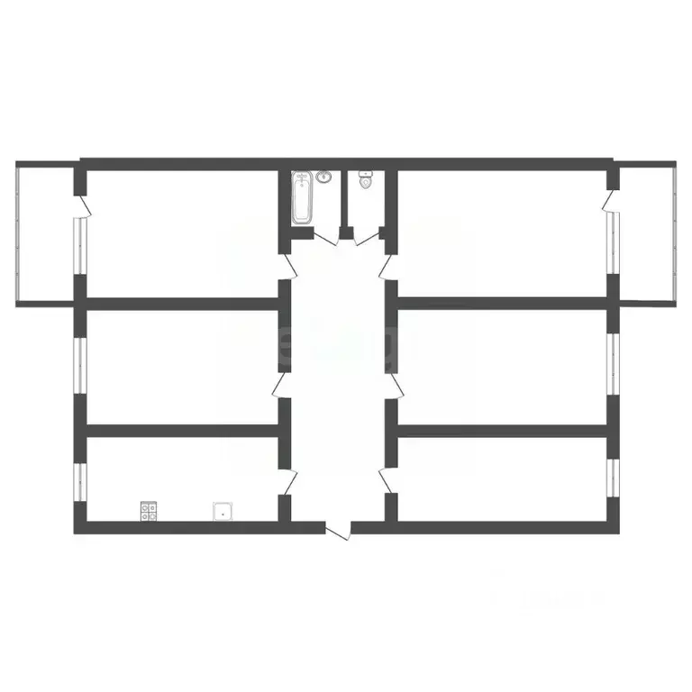 5-к кв. Тульская область, Тула городской округ, пос. Обидимо ул. ... - Фото 2