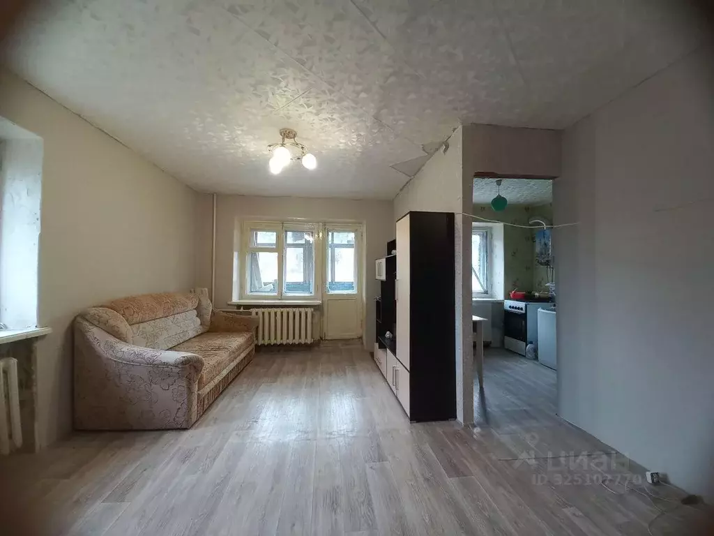 1-к кв. Ульяновская область, Димитровград ул. Куйбышева, 315 (31.0 м) - Фото 1