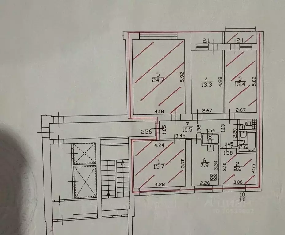 Комната Санкт-Петербург Ленинский просп., 147 (24.7 м) - Фото 2