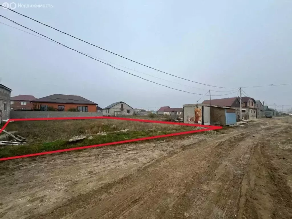 Участок в село Новый Хушет, 3-й микрорайон, улица Адукаева, 38 (6 м) - Фото 2