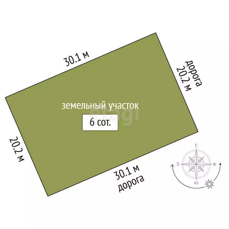 Участок в Каменское, Крымский переулок (6 м) - Фото 1