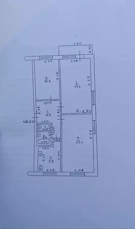 Продаётся 3-к квартира, 60.3 м - Фото 0