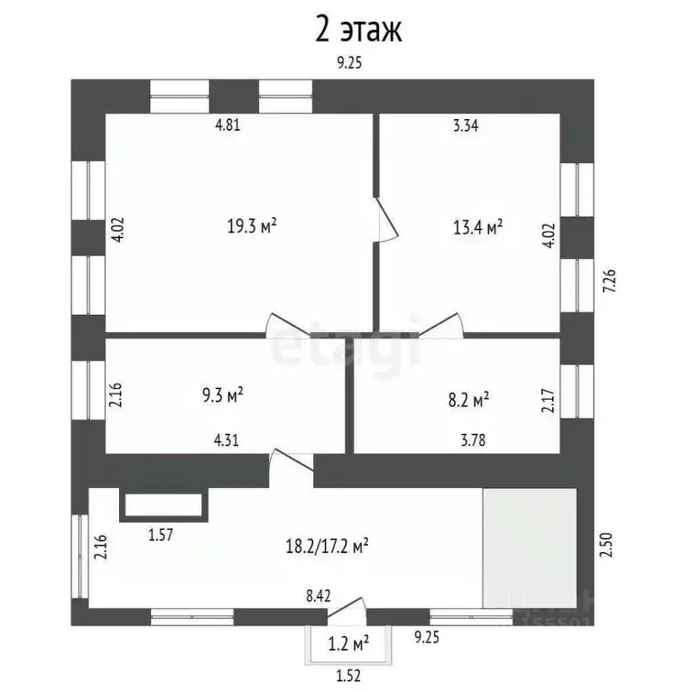 Дом в Самарская область, Самара ул. Александра Невского, 137А (130 м) - Фото 2