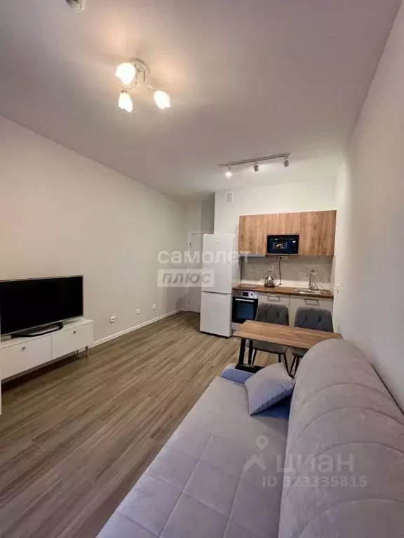 Студия Санкт-Петербург Октябрьская наб., 40 (25.0 м) - Фото 2