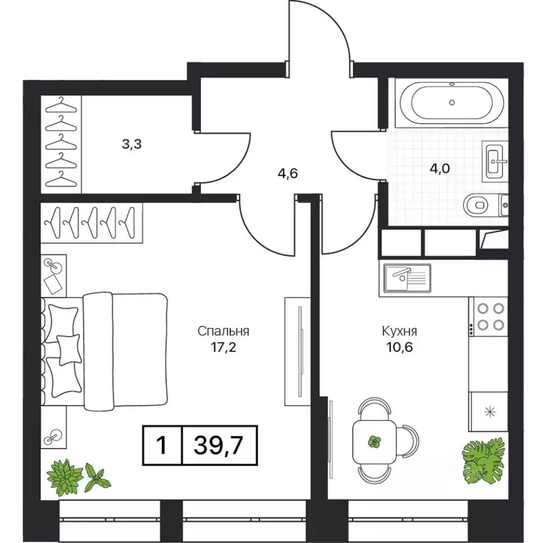 1-к кв. Московская область, Пушкино Пушкино Град жилой комплекс, к2 ... - Фото 0