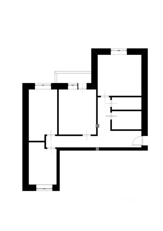 3-к кв. Ленинградская область, Кудрово г. Всеволожский район, ... - Фото 2